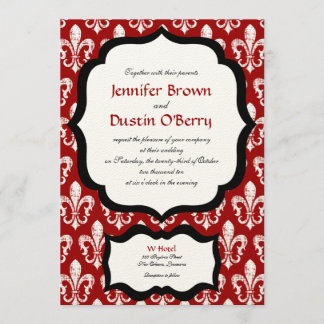 New Orleans Wedding Invitation