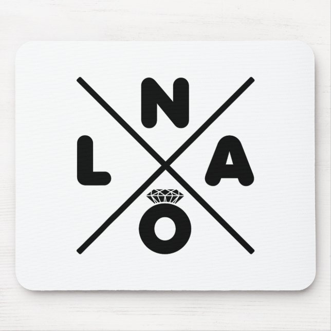 New Orleans Wedding Nola Bachelorette Party Groom  Mouse Mat (Front)