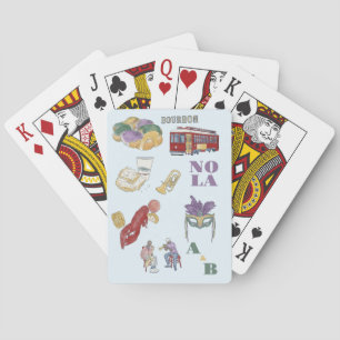 New Orleans Wedding  Playing Cards