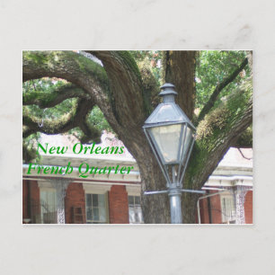 New Orleasn French Quarter Postcard