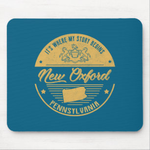 New Oxford Pennsylvania Its Where My Story Begins Mouse Mat