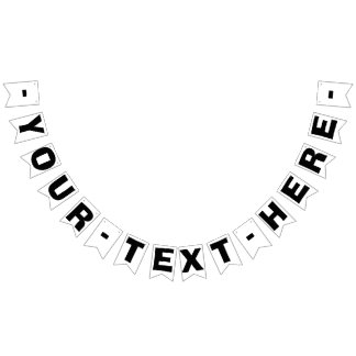 NEW! Party Banner Bunting - 16 Flags and String