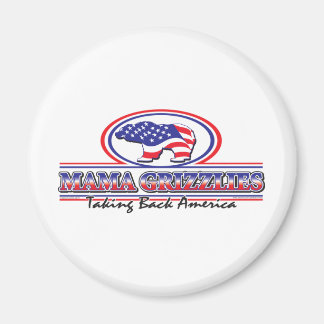 NEW-Patriotic-Grizzly Magnet