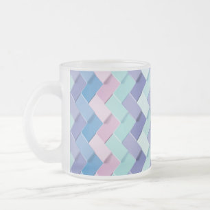 New Pattern Creation 3 Frosted Glass Coffee Mug