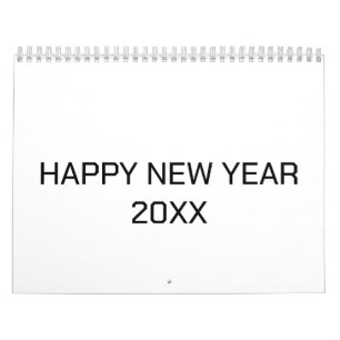 New personalise Text Logo Calendar