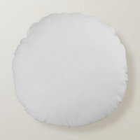 New personalise Text Logo Round Pillow