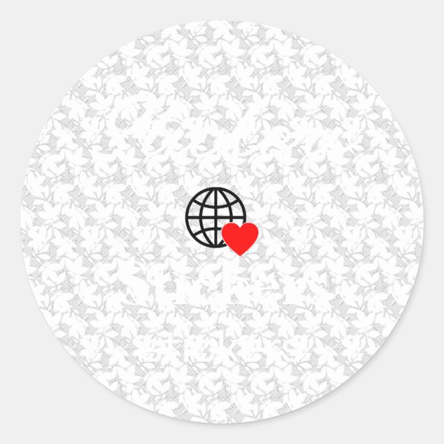 New personalise Text Logo Stickers (Front)