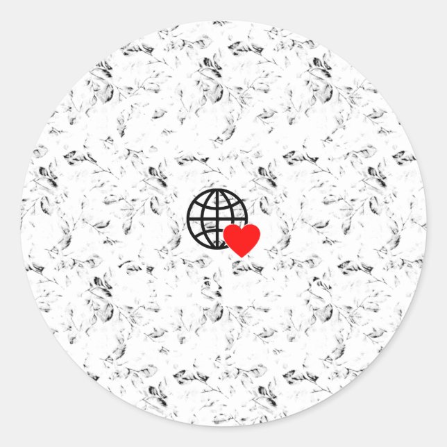 New personalise Text Logo Stickers (Front)