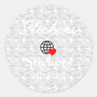 New personalise Text Logo Stickers