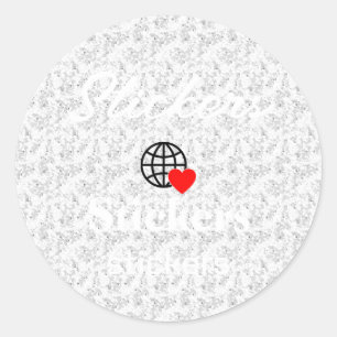 New personalise Text Logo Stickers