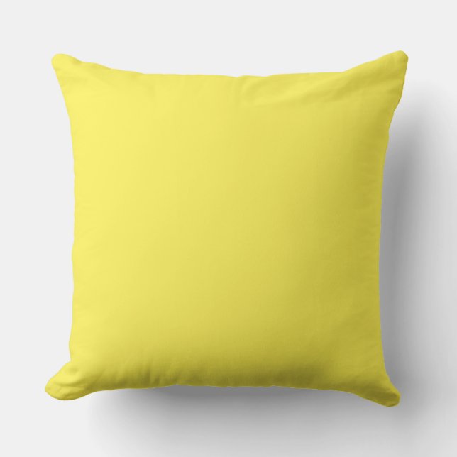 New personalise Text Logo Throw Pillow (Front)