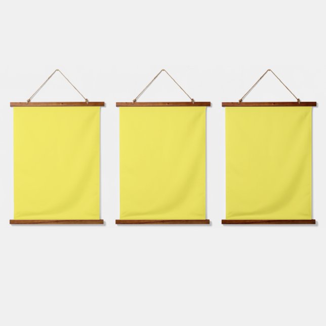 New personalise Text Logo Wood Topped Wall Tapestr Hanging Tapestry (Triple)