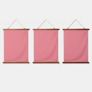 New personalise Text Logo Wood Topped Wall Tapestr Hanging Tapestry