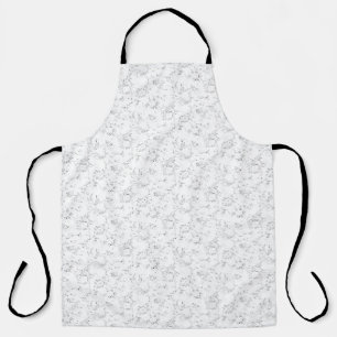 New personalise TextLogo All-Over Print Aprons