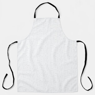 New personalise TextLogo All-Over Print Aprons