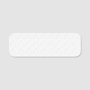 New personalise TextLogo Name Tags