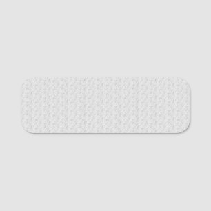 New personalise TextLogo Name Tags
