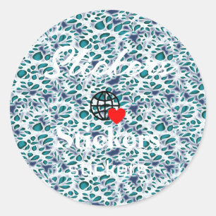 New personalize Text Logo Stickers