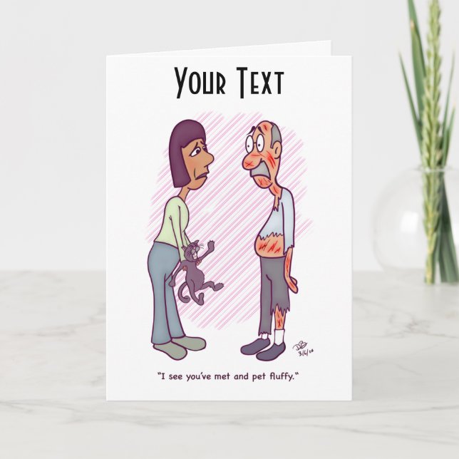 New Pet Greeting Card (Front)