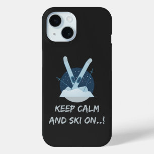 New phone case with skiing design