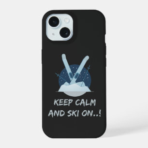 New phone case with skiing design
