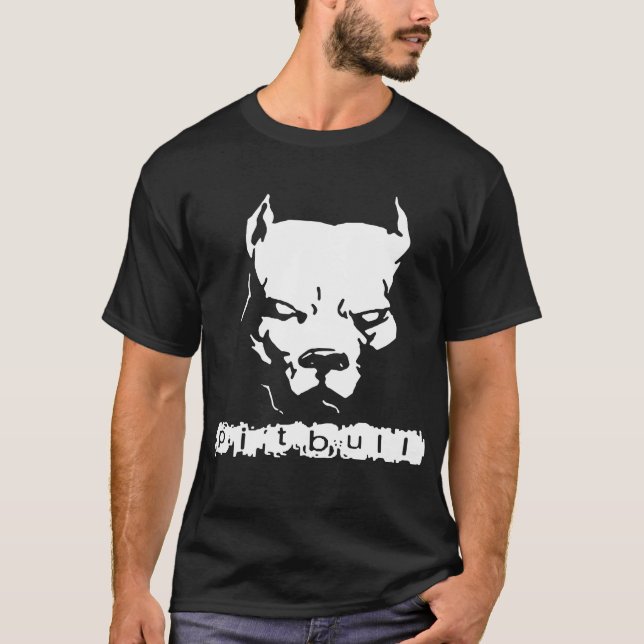 New Pitbull American Pit Bull Spiked Dog Collar do T-Shirt (Front)