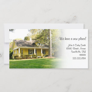 New place! Change of Address Custom Photo Cards