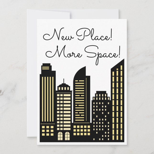 New Place More Space New Apartment Announcement (Front)