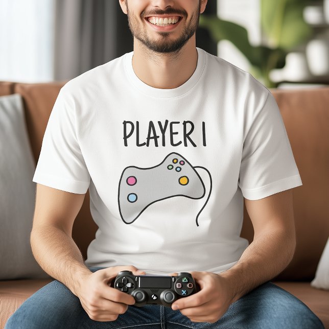 New Player - Matching family clothing T-Shirt (A great father's day gift for the Gamer in your life!)
