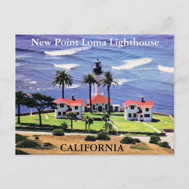 New Point Loma Lighthouse, California Postcard (Front)