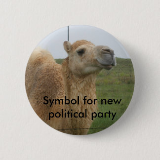 New Political Party 6 Cm Round Badge