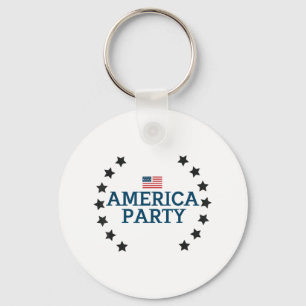 New Political Party America Party 25 Men Women Ame Key Ring