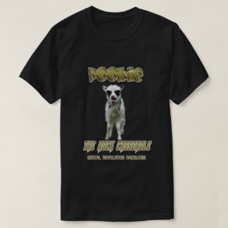 NEW!! Pookie Rock Casserole Black Tee Shirt
