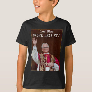 New Pope 2025 God Bless Pope Leo Xiv T-Shirt
