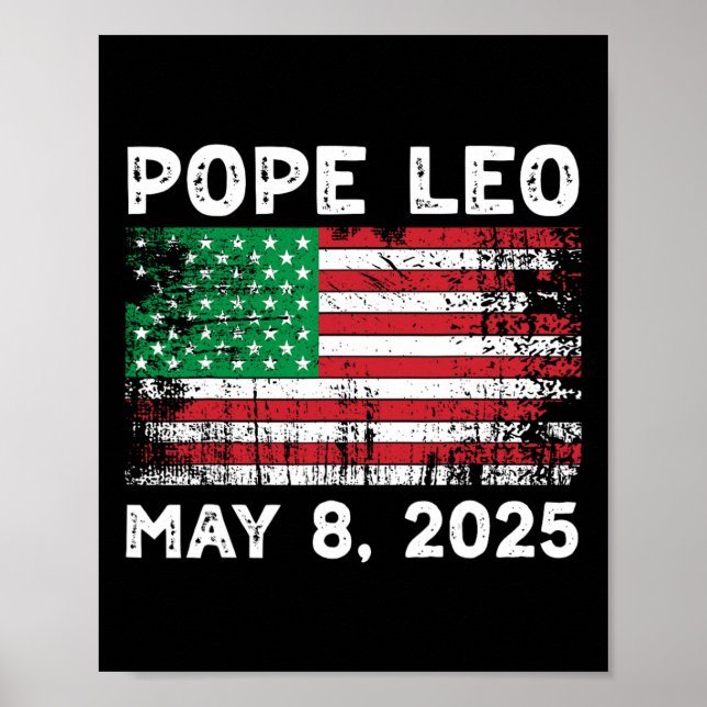 New Pope Leo  Poster (Front)