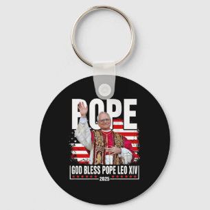 New Pope Leo Xiv Catholic Gifts Catholics (on Back Key Ring