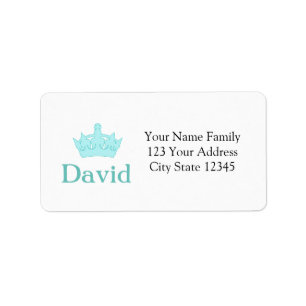 New Prince - a royal baby! Label