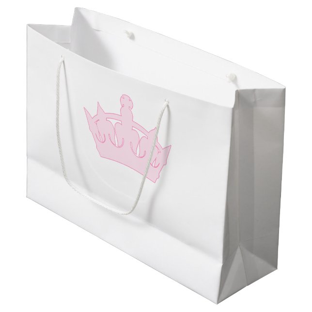 New Princess - a Royal Baby! Large Gift Bag (Front Angled)