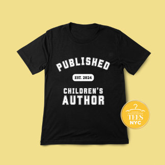 New Published Author T-shirt