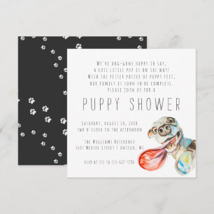 New Puppy   Puppy Shower Invitation
