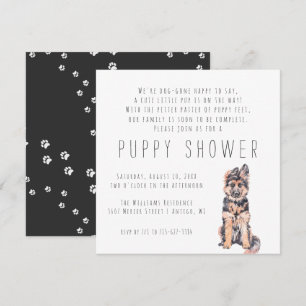 New Puppy   Puppy Shower Invitation