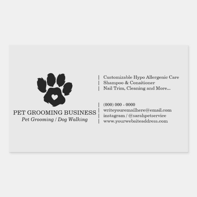 New Puppy Welcome Box Rectangular Sticker (Front)