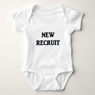 New Recruit Baby Bodysuit