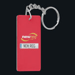 New Reg Premium Keyring<br><div class="desc">Take the personalisation one step further with this perfect companion to your New Reg. Great as a gift to go with the number plate,  or even on its own as a smaller gift.</div>