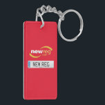 New Reg Premium Keyring<br><div class="desc">Take the personalisation one step further with this perfect companion to your New Reg. Great as a gift to go with the number plate,  or even on its own as a smaller gift.</div>