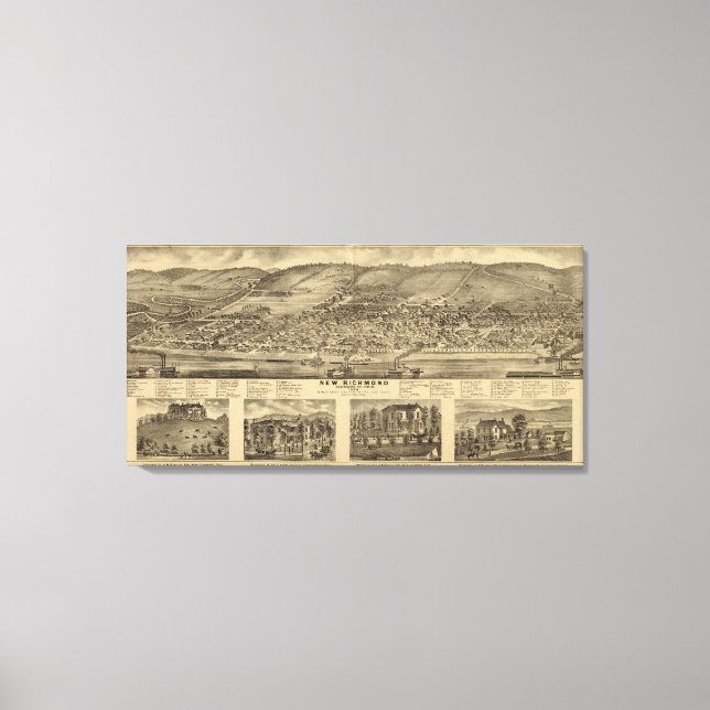New Richmond, Ohio Canvas Print (Front)