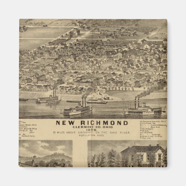 New Richmond, Ohio Magnet (Front)