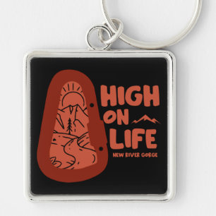 New River Gorge Alpinism USA Key Ring