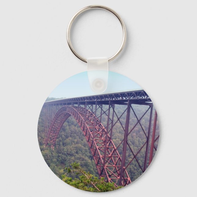 New River Gorge Bridge Key Ring (Front)