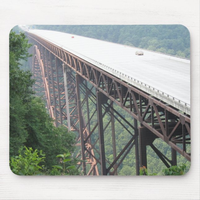 New River Gorge Bridge, West Virginia, Mouse pad. Mat (Front)